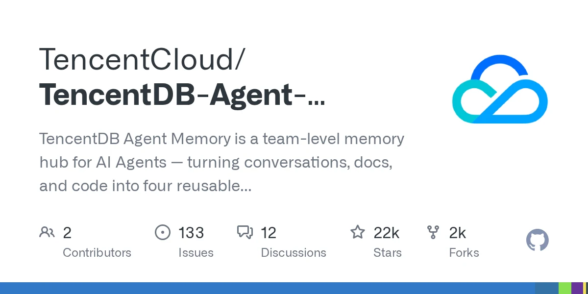 TencentCloud/TencentDB-Agent-Memory repository preview