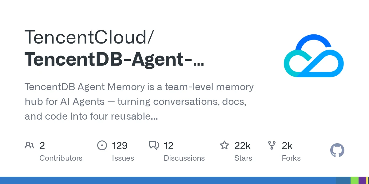TencentCloud/TencentDB-Agent-Memory 项目预览