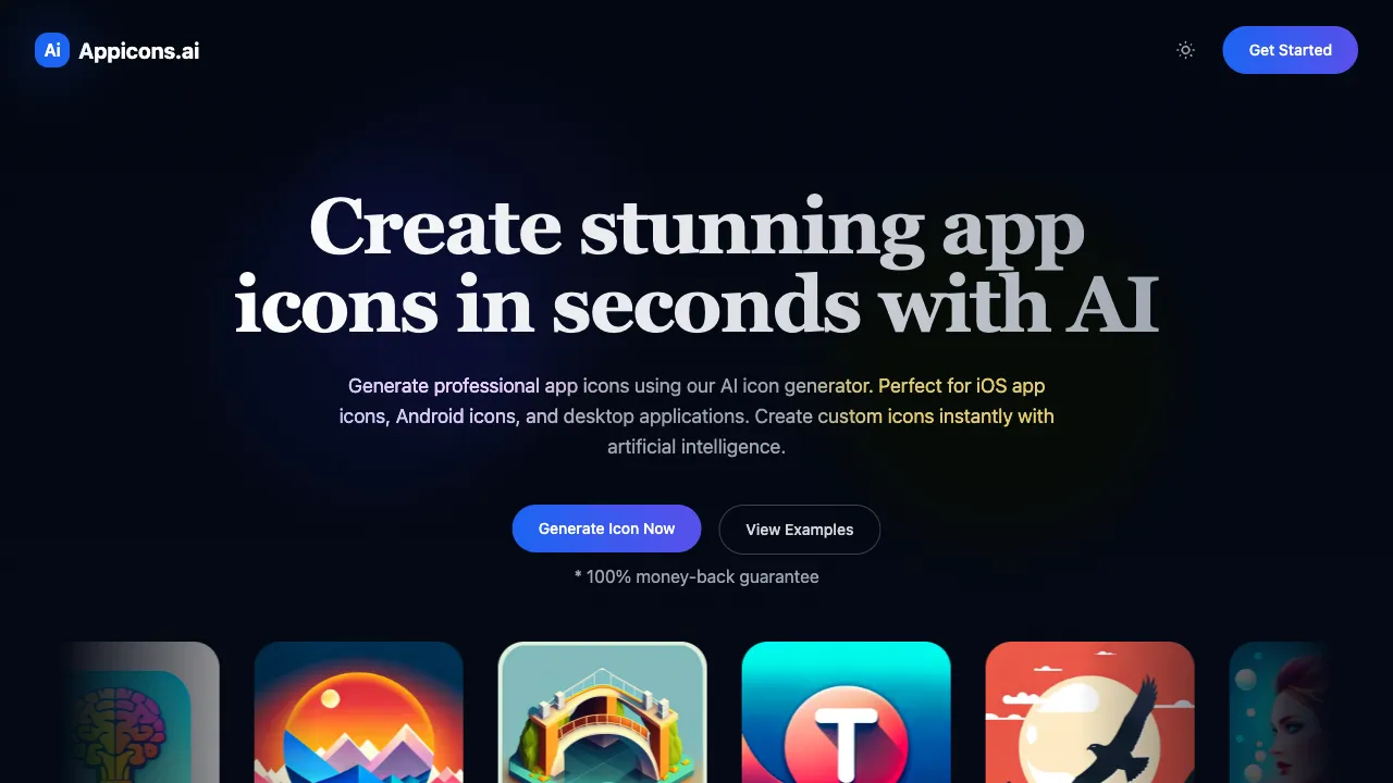 Appicons AI 预览