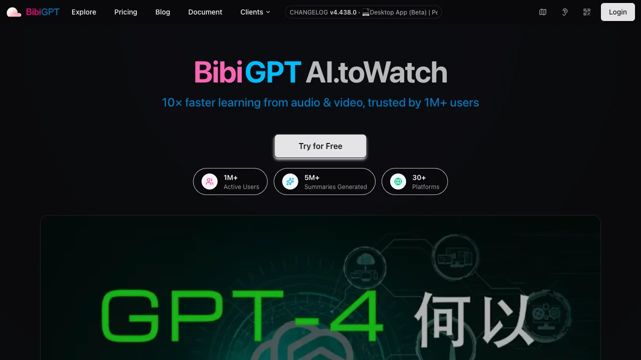 BibiGPT 预览