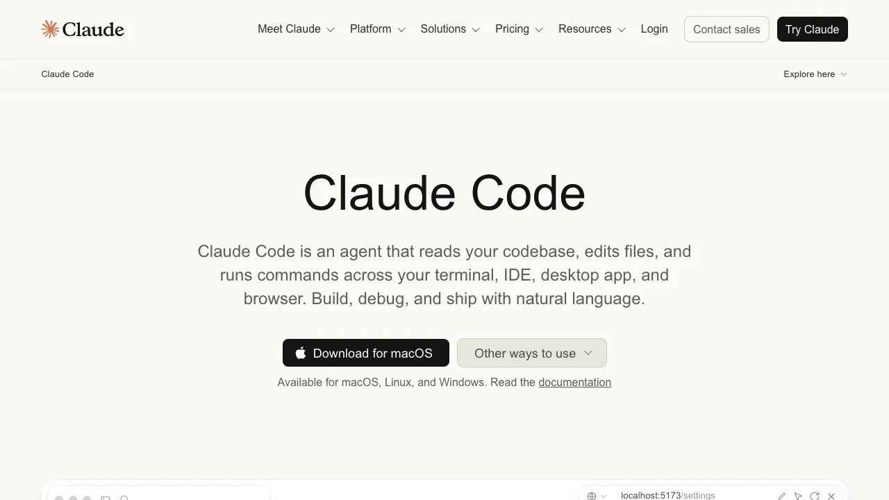 Claude Code 预览