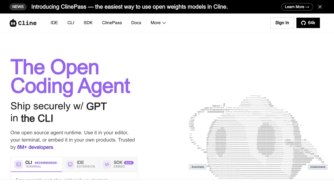 Cline 预览