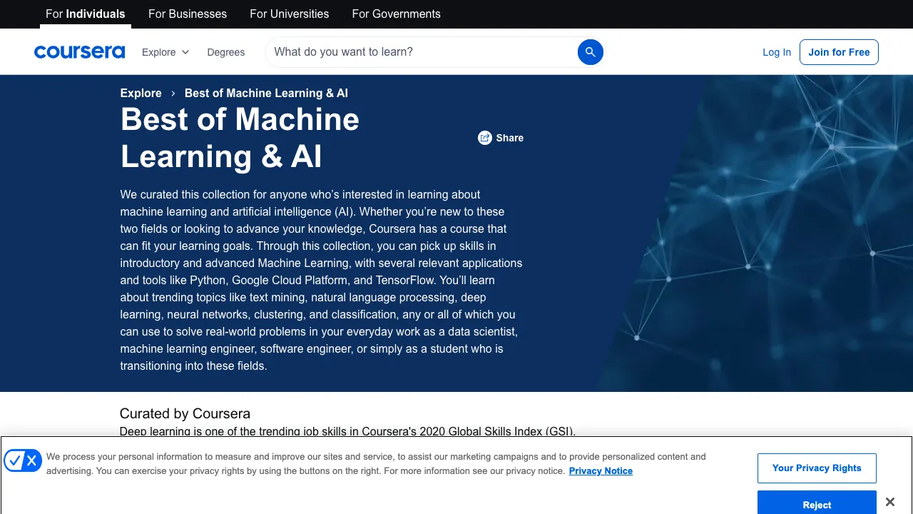 Coursera 界面预览