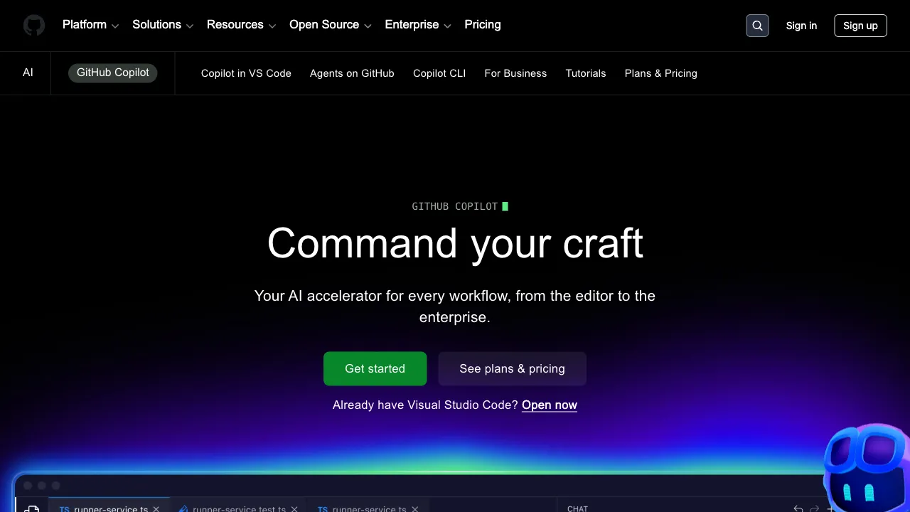Github Copilot 预览