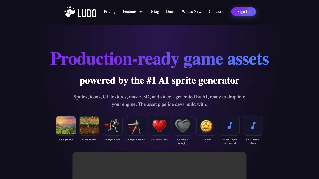 Ludo AI 预览