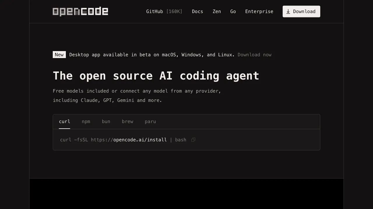 OpenCode 预览