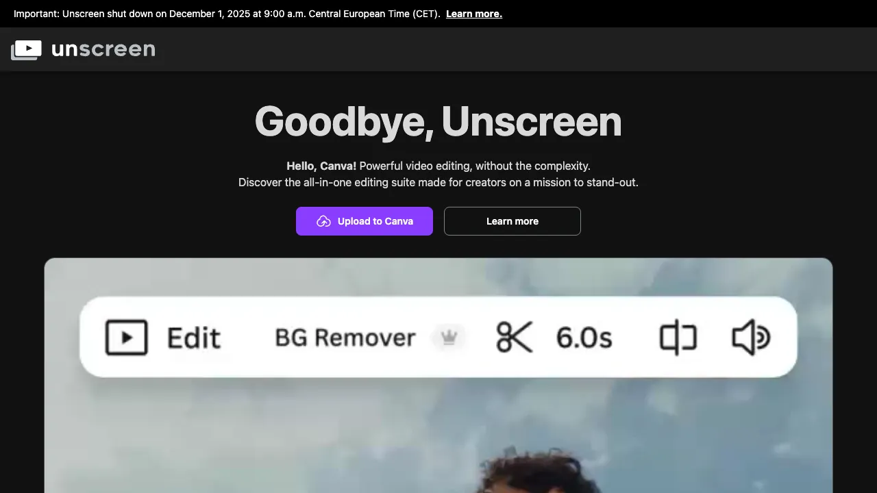 Unscreen 预览