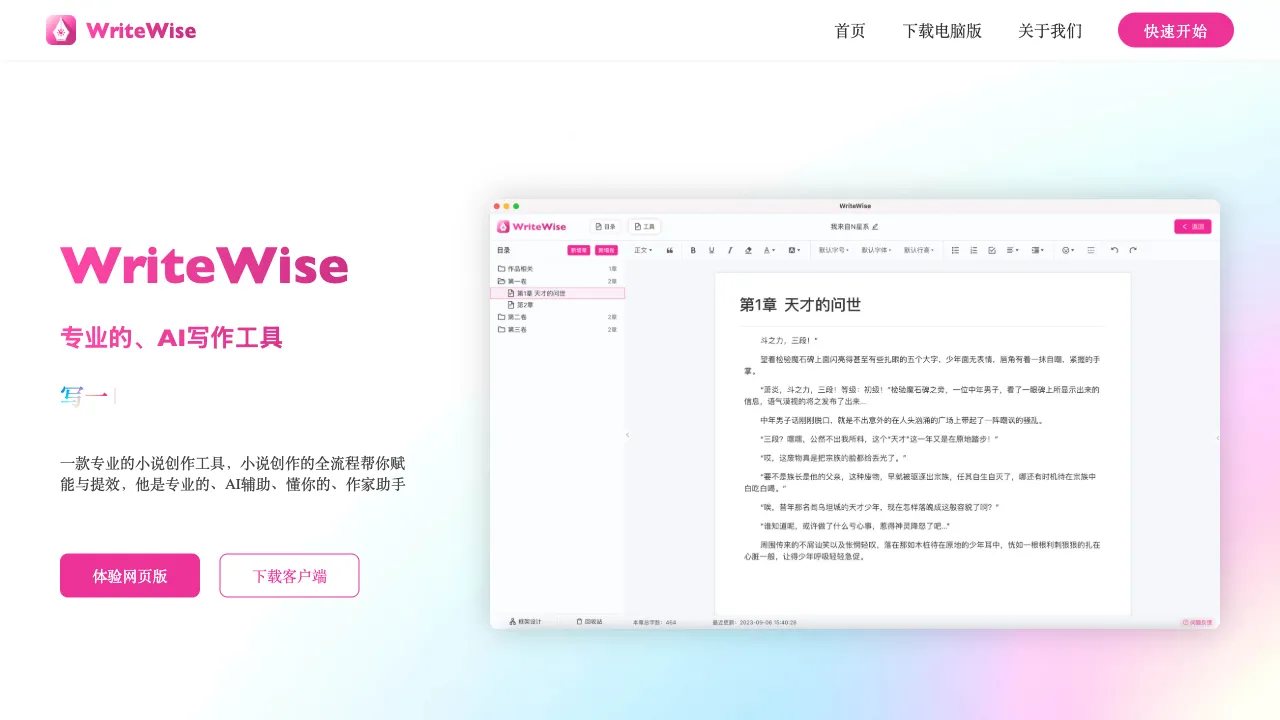 WriteWise 预览