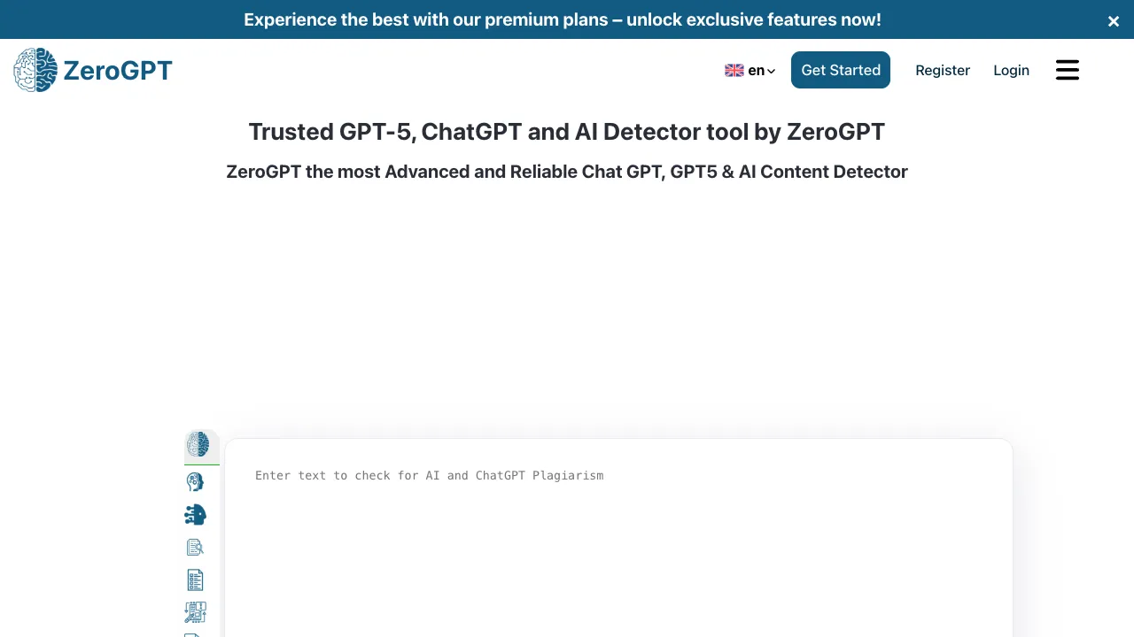 ZeroGPT 预览